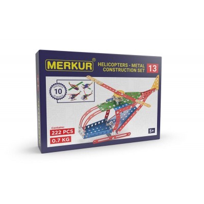 HELICOPTERS - 10 MODELS - 222 PCS - MERKUR